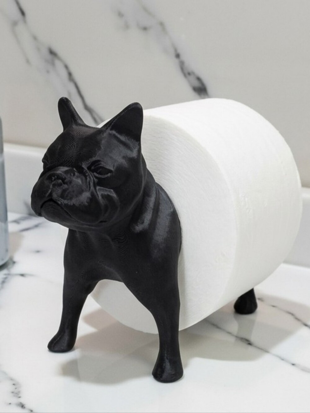 Frenchie Toilet Paper Holder! French Bulldog